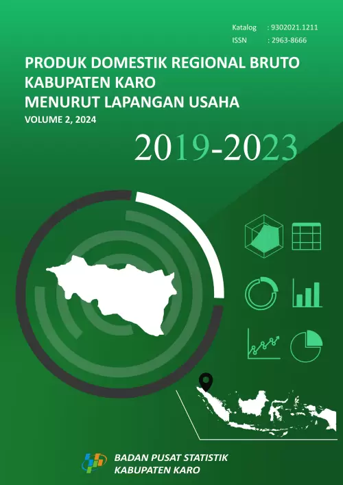 Produk Domestik Regional Bruto Kabupaten Karo Menurut Lapangan Usaha 2019-2023