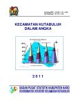 Kecamatan Kuta Buluh Dalam Angka 2011